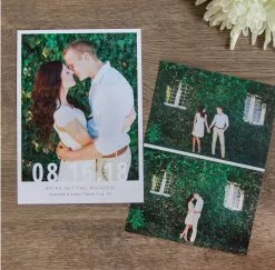 DesignAglow Weddings & Engagements Save The Date Cards: A Modern Affair