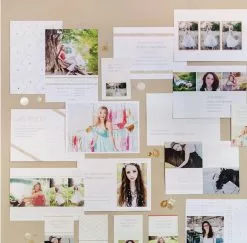 DesignAglow High School Seniors Graduation Announcements: Senior Style