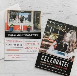 DesignAglow Graduation Announcements: Outside The Box