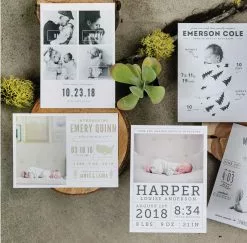 DesignAglow Baby Announcements: Born Yesterday