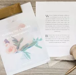 DesignAglow Weddings & Engagements Studio Success Guide: Wedding Day Checklist