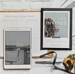 DesignAglow Friends And Family Photography Pricing Kit Portraits & Families