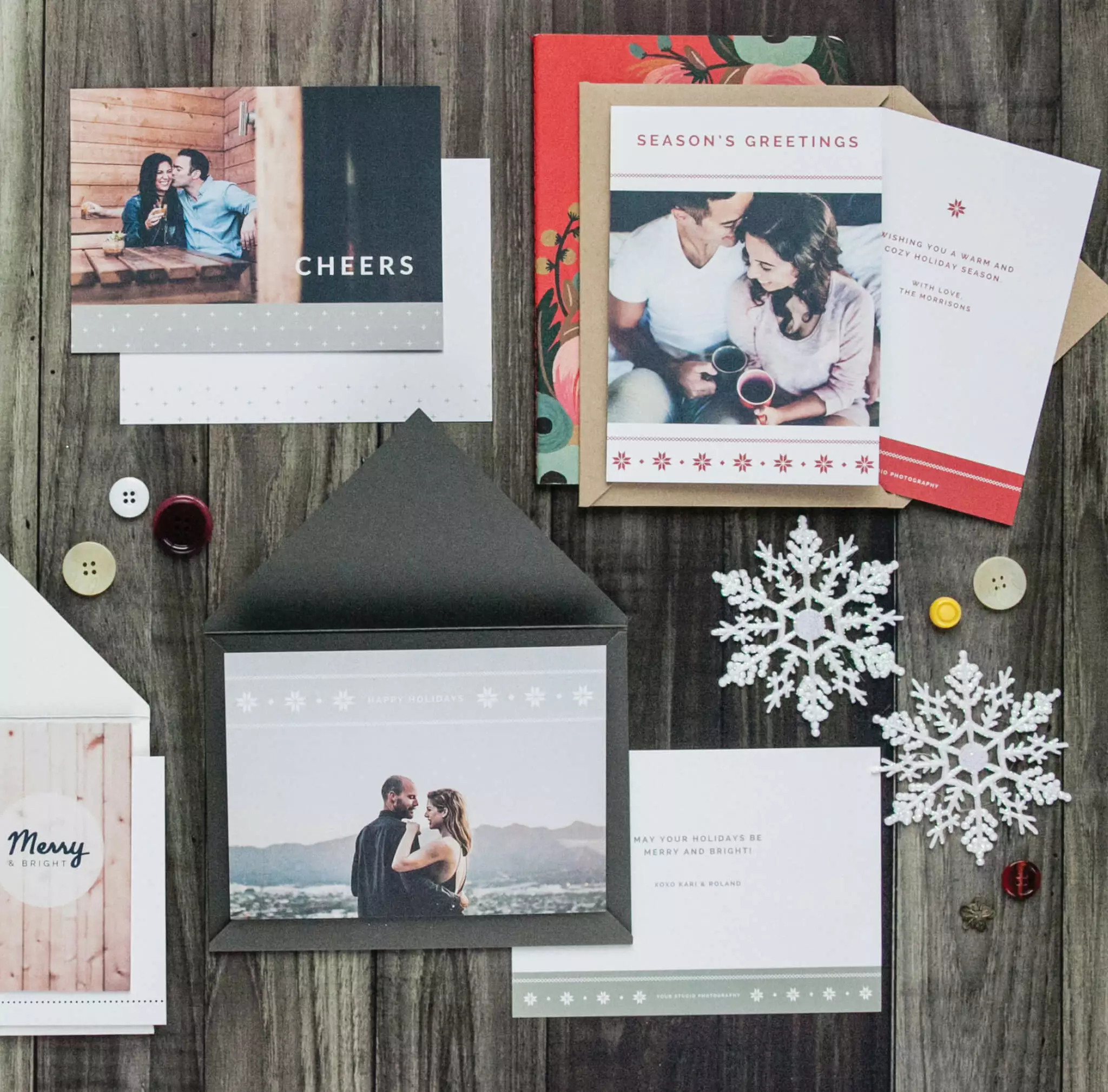 DesignAglow Holiday Cards: Sweater Weather Collection