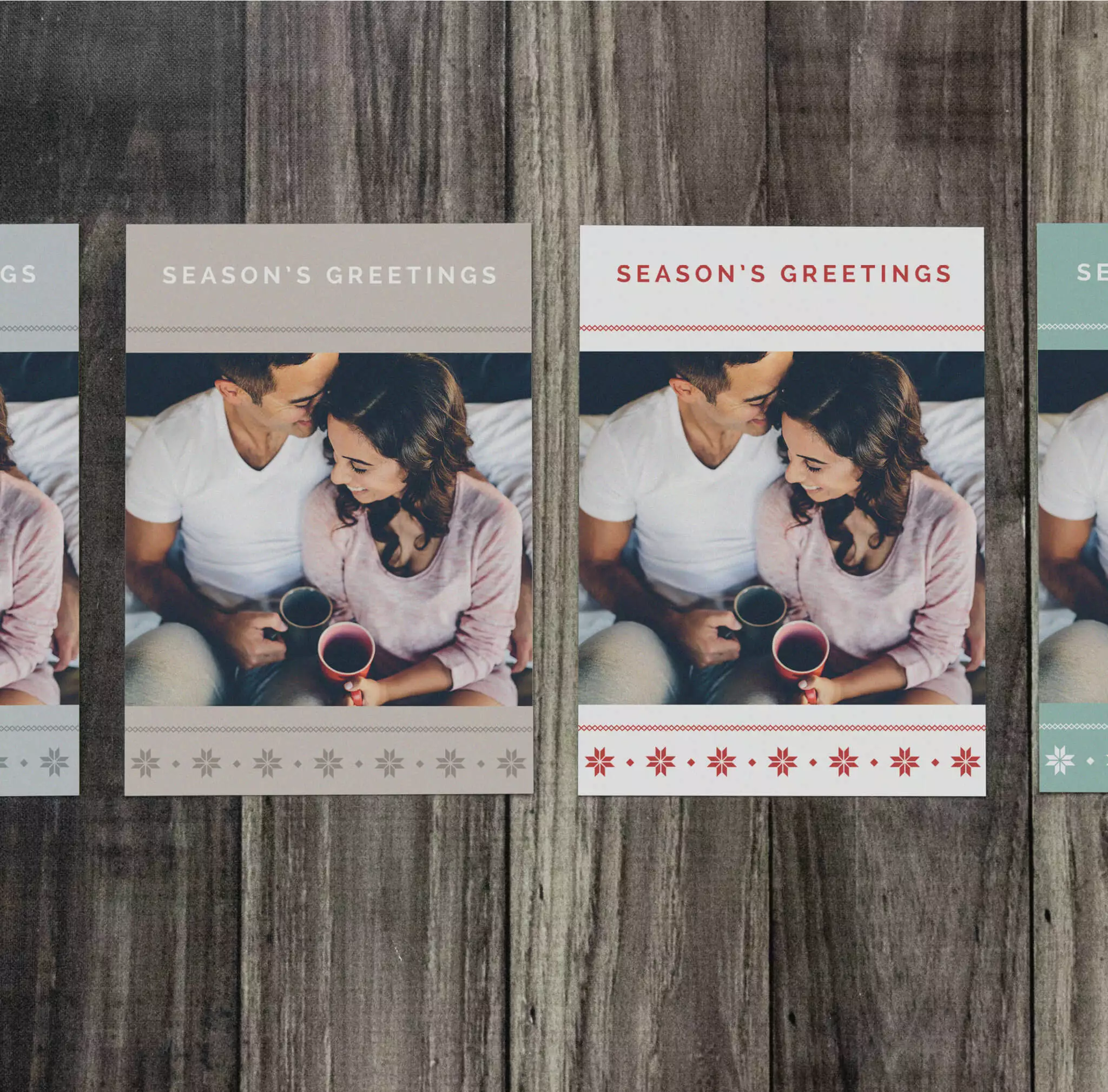 DesignAglow Holiday Cards: Sweater Weather Collection