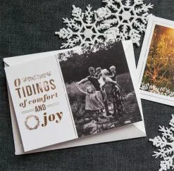 DesignAglow Holiday Cards: Painted Floral Collection