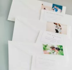 DesignAglow Holiday Cards: Modern Minimalist Collection Classic Theme