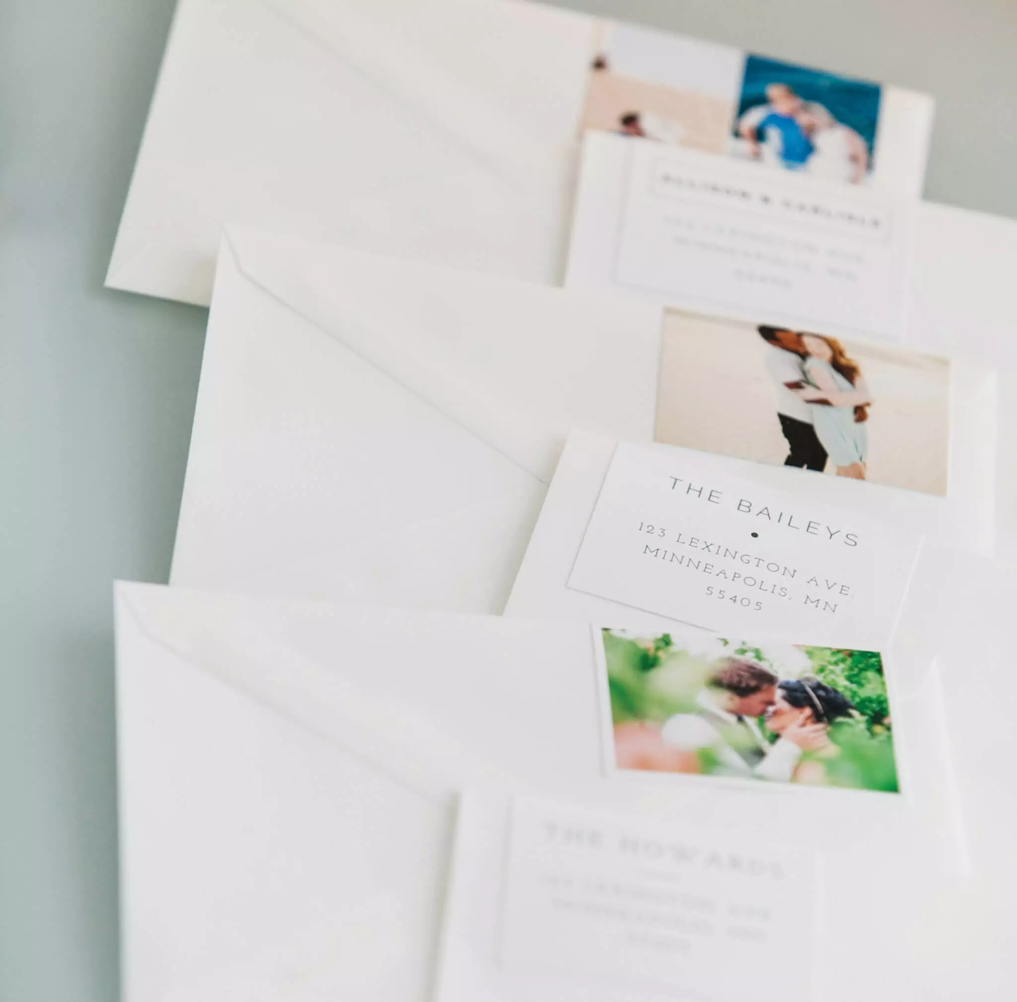 DesignAglow Holiday Cards: Modern Minimalist Collection Classic Theme