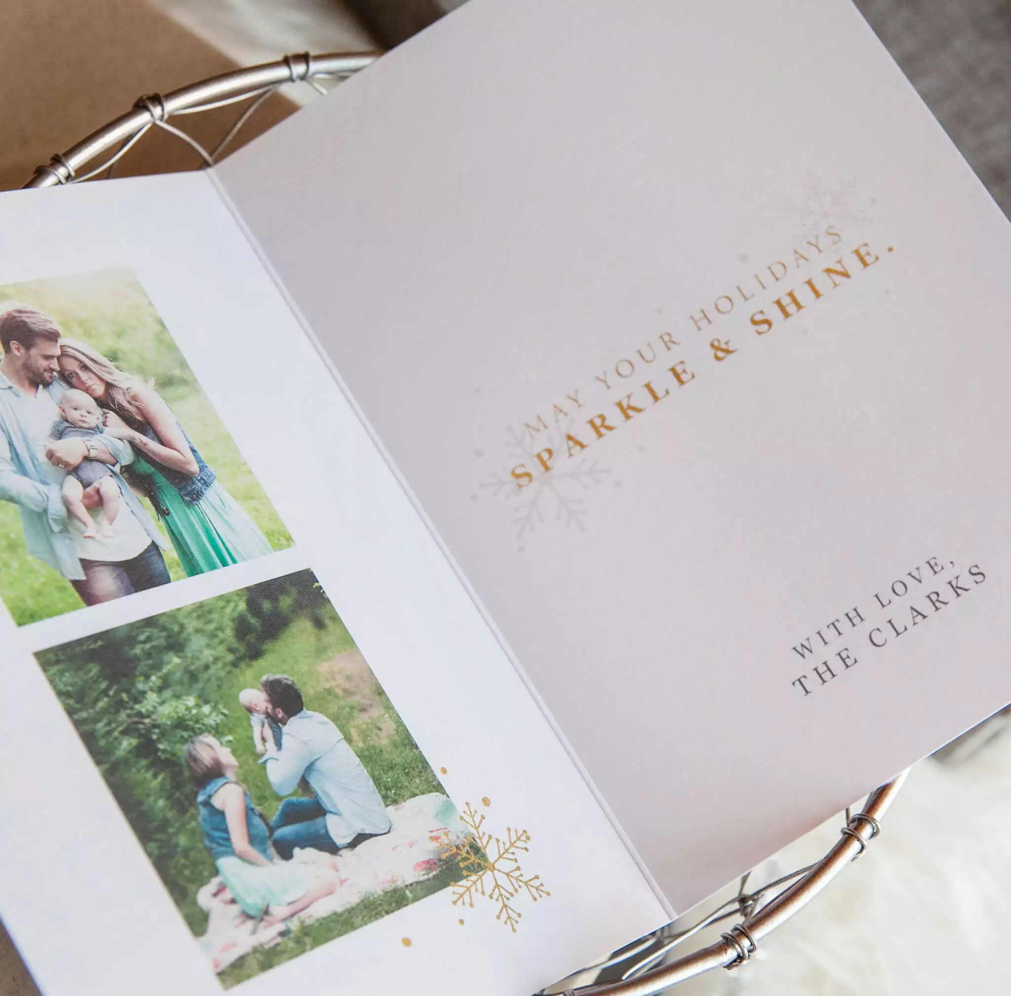 DesignAglow Holiday Cards: Let It Snow