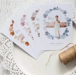 DesignAglow Holiday Cards: Winter Foliage Collection