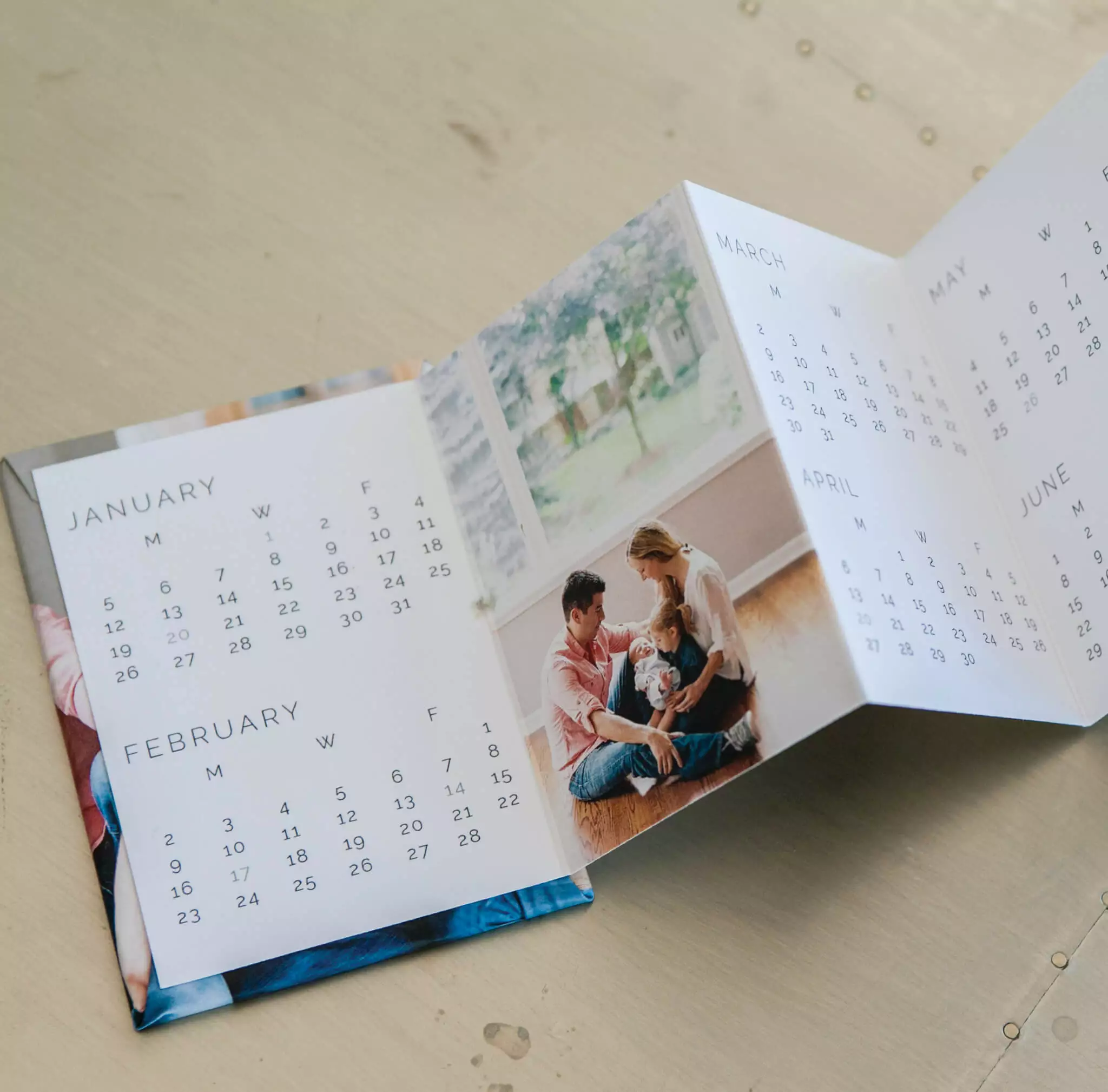 DesignAglow Photo Calendars: Modern Minimalist Collection