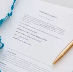 DesignAglow Complete Photo Booth Contract