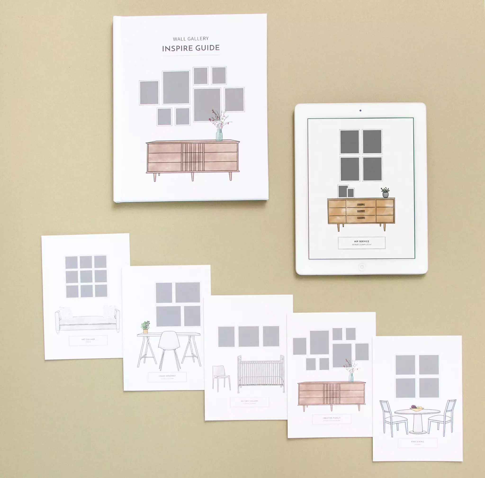 DesignAglow In-Person Sales Inspire Guide: Show & Sell Wall Galleries