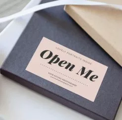 DesignAglow Packaging Stickers: Studio Chic Studio Stationery