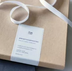 DesignAglow Packaging Stickers: Studio Chic Studio Stationery