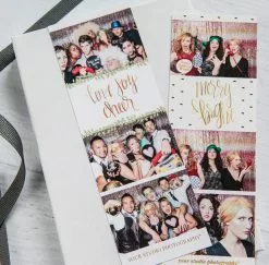DesignAglow Photo Booth Templates: Holiday Sparkle Collection