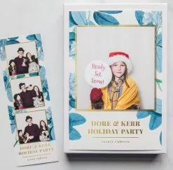 DesignAglow Photo Booth Templates: Botanical Collection