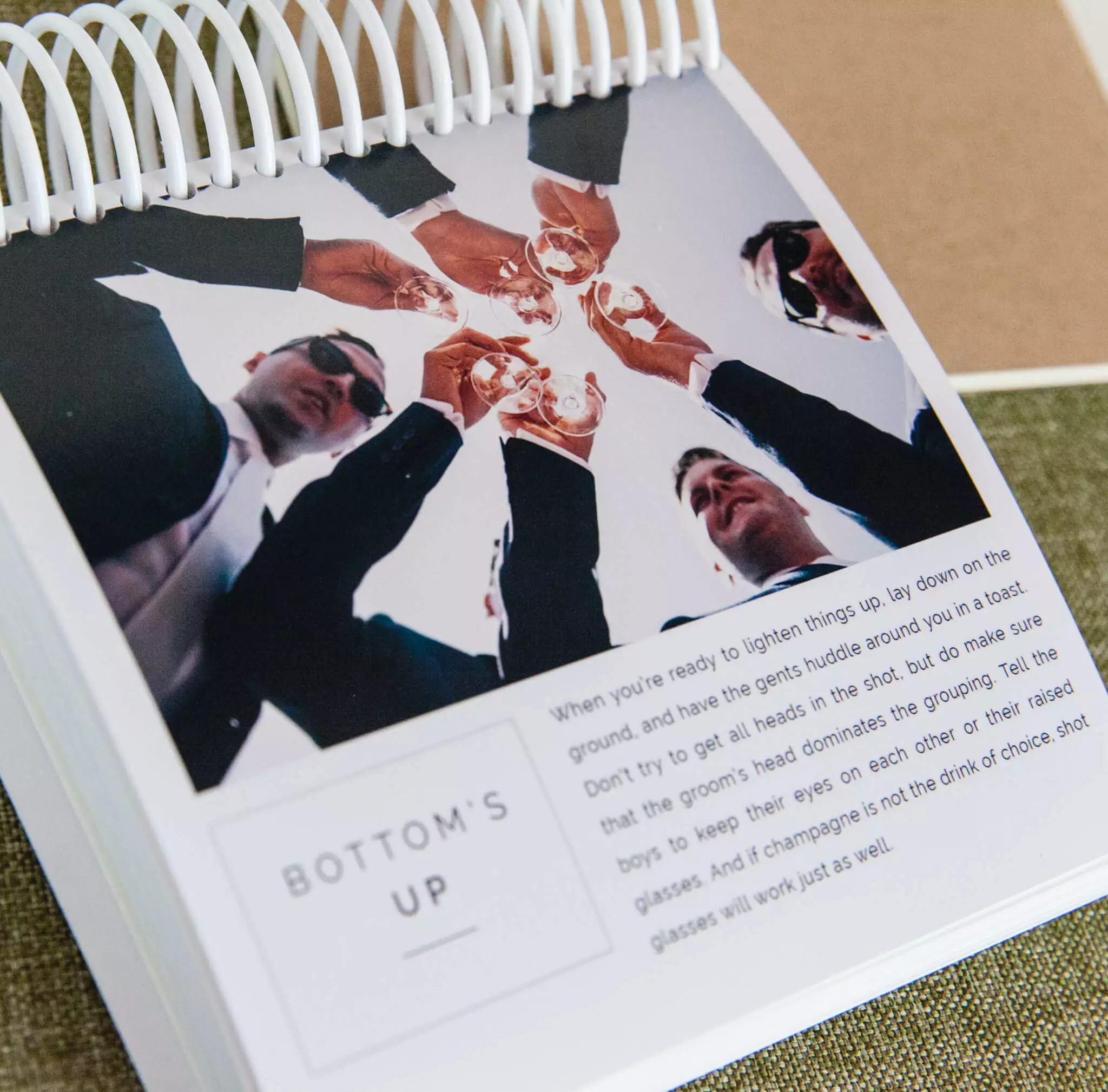 DesignAglow Inspire Me Cards: Groom Posing Guide