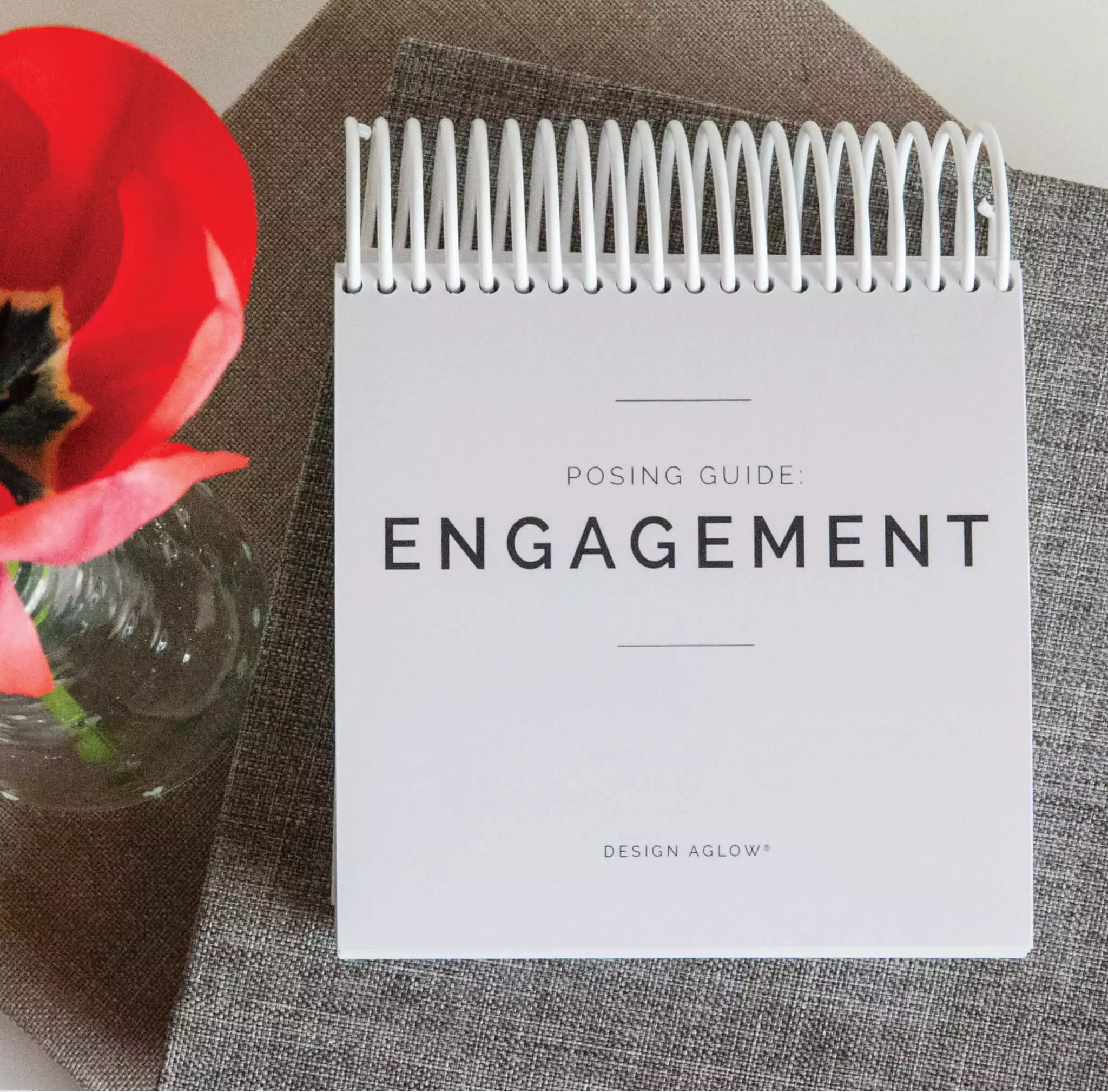 DesignAglow Inspire Me Cards: Engagement Posing Guide