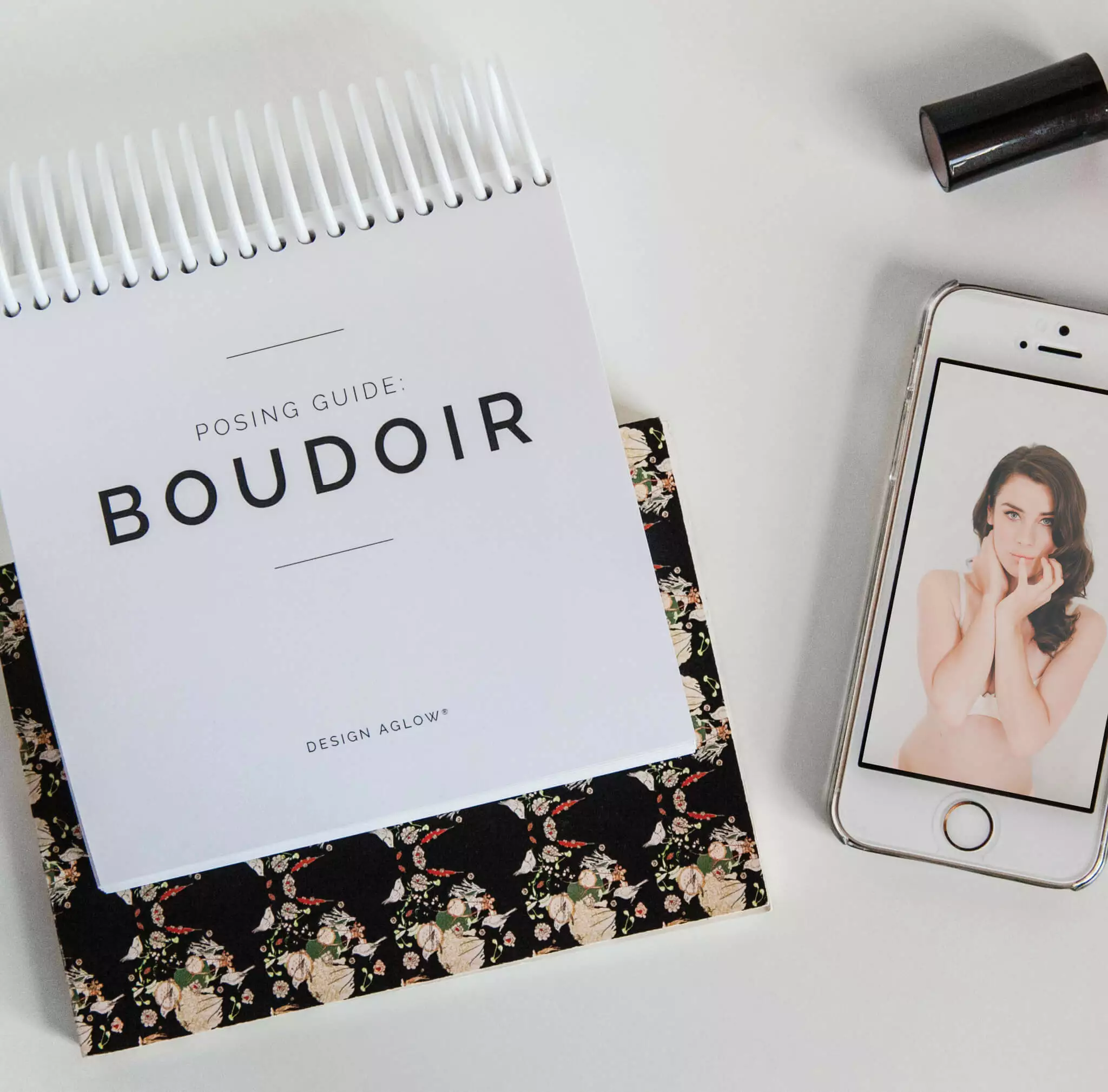 DesignAglow Inspire Me Cards: Boudoir Posing Guide