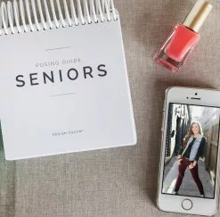 DesignAglow High School Seniors Inspire Me Cards: Teens & Seniors Posing Guide