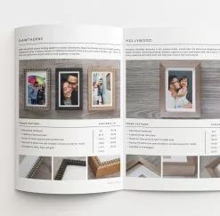 DesignAglow In-Person Sales Frame Shop Sales Catalog & Lookbook