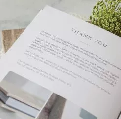 DesignAglow Modern Minimalist™ Studio Look Book & Product Catalog In-Person Sales