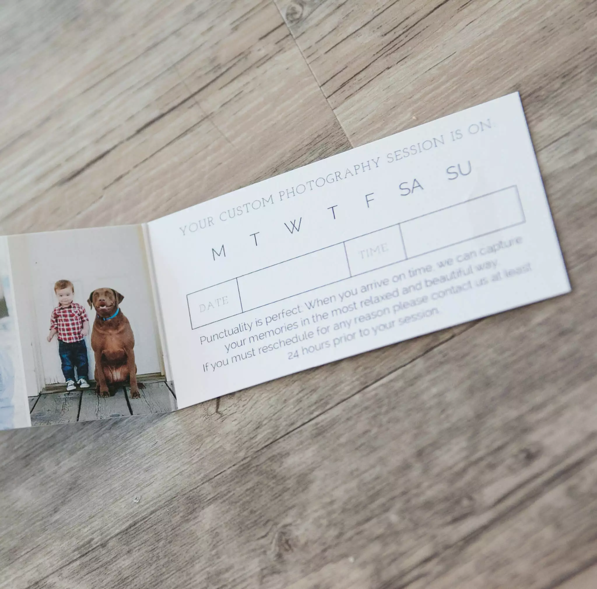 DesignAglow Portraits & Families Portrait Welcome Packet: Modern Minimalist Edition