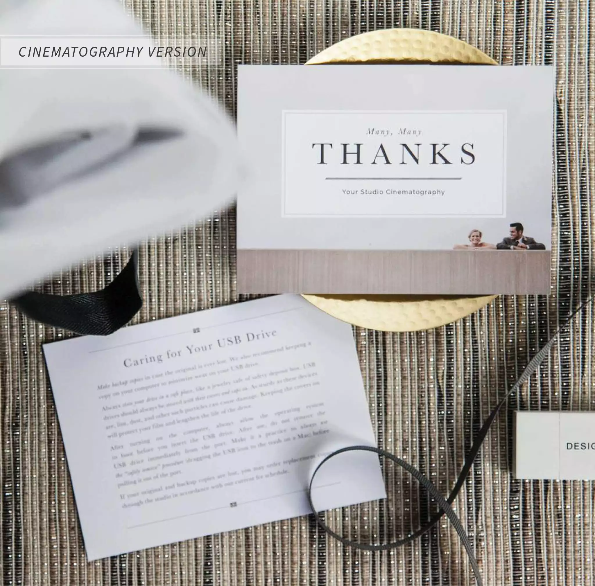 DesignAglow USB Care Card Studio Stationery