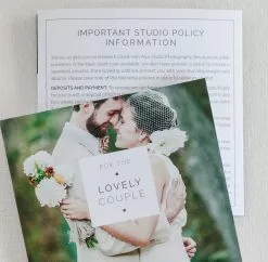 DesignAglow Wedding Welcome Packet: Modern Minimalist Edition Weddings & Engagements