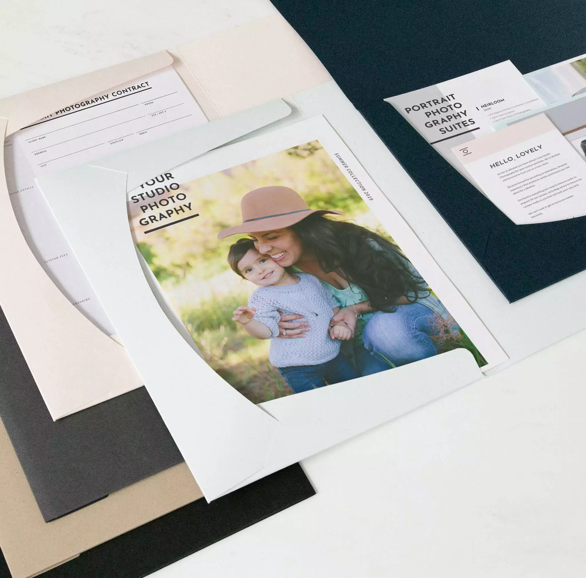 Paper Shop Large Welcome Folders